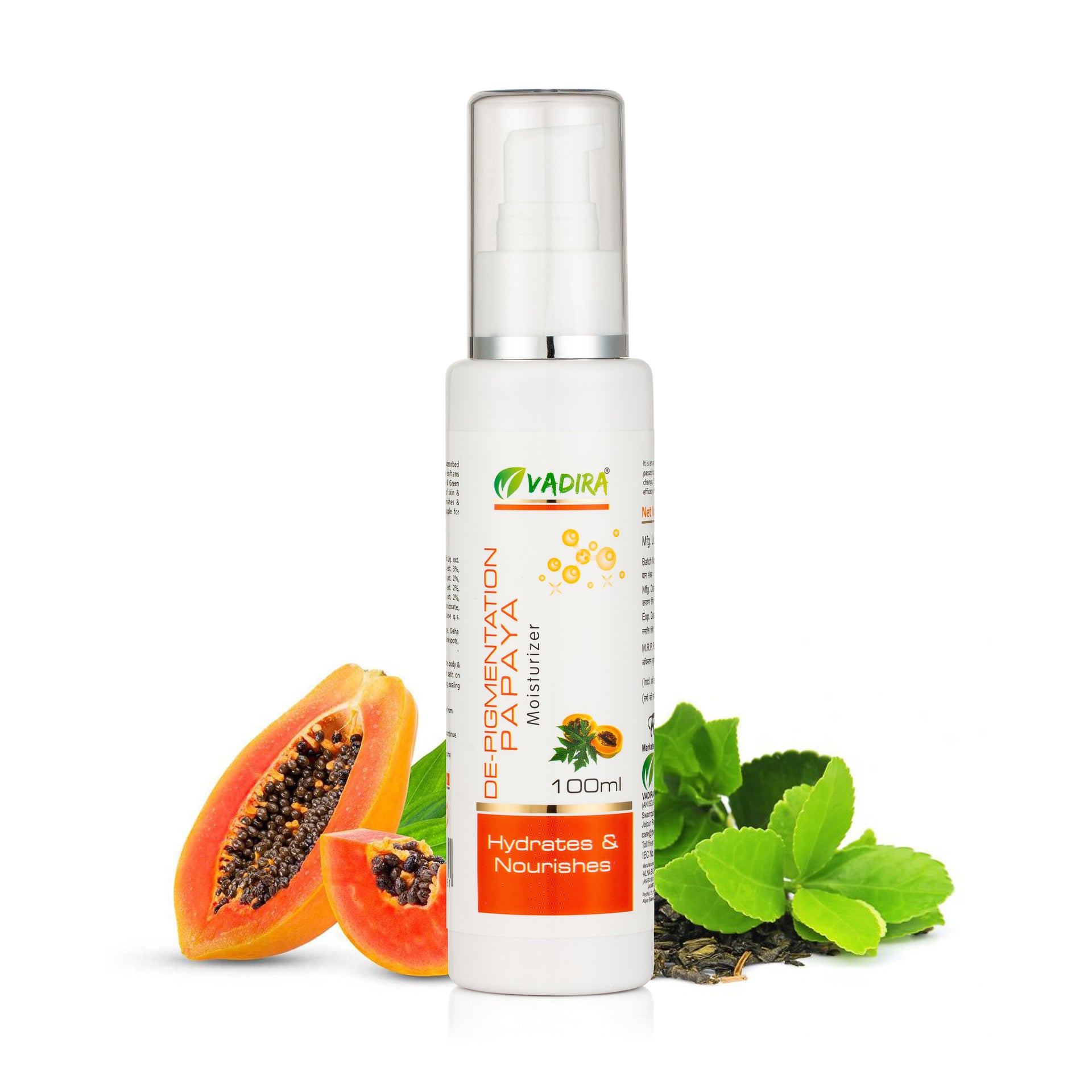 Vadira Papaya moisturizer